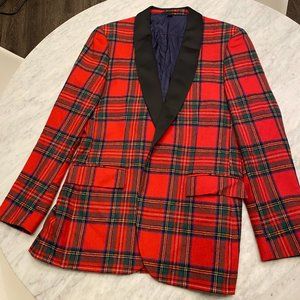J Crew Mens 40R- Sport Coat - Tartan